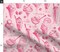 Pink Vintage Ice Cream Summer Monochrome Milkshake Dessert Toile De Jouy Custom Printed Fabric by Spoonflower Various Fabrics by the Yard or Fat Quarter
